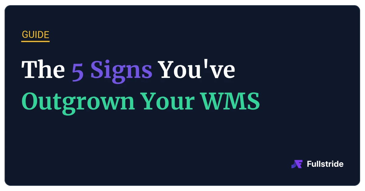 When 3PLs and Distributors Outgrow Their First WMS